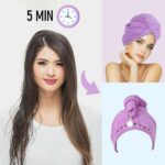 HAIRGLOW® Gyors hajszárító törülköző